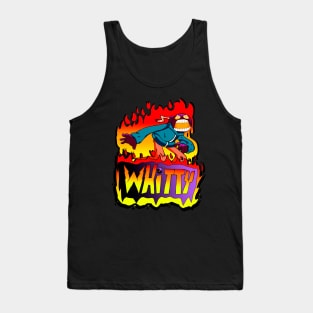 FNF Whitty mod character graffiti Tank Top